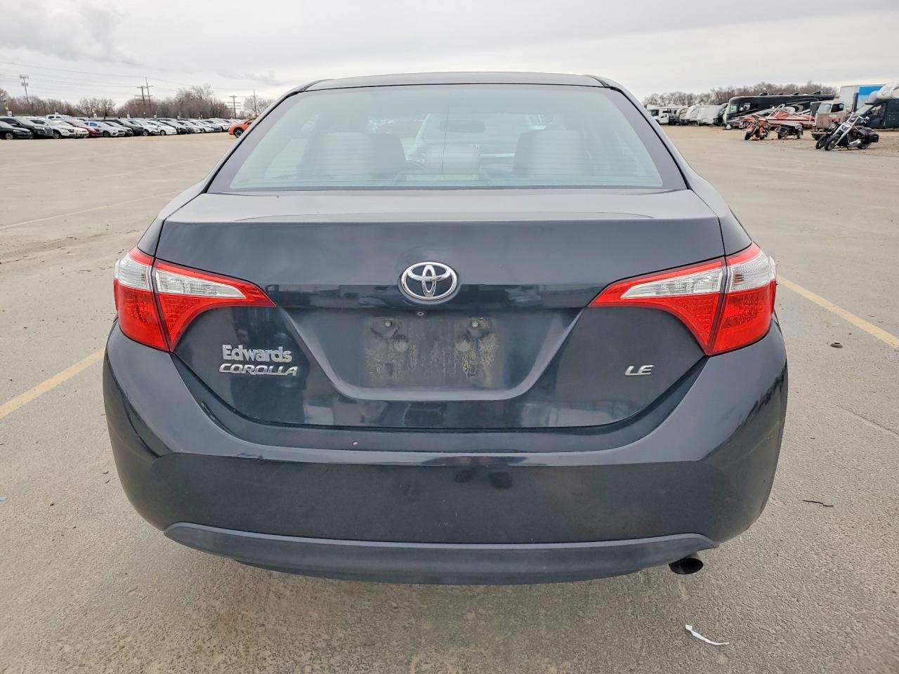 2014 Toyota Corolla Le Black vin: 5YFBURHEXEP097352