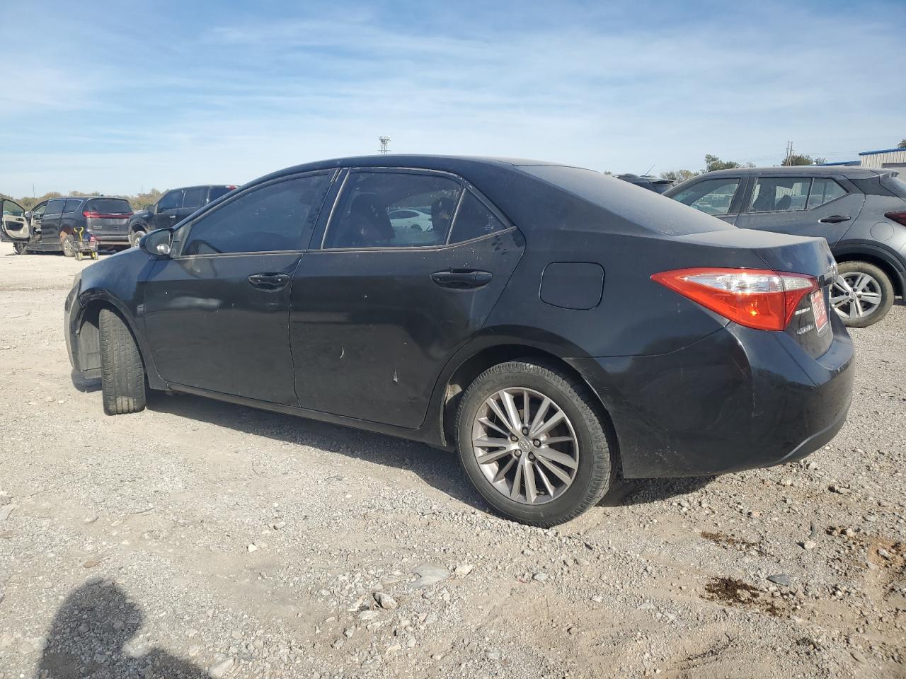 2014 Toyota Corolla L Серый vin: 5YFBURHEXEP112142
