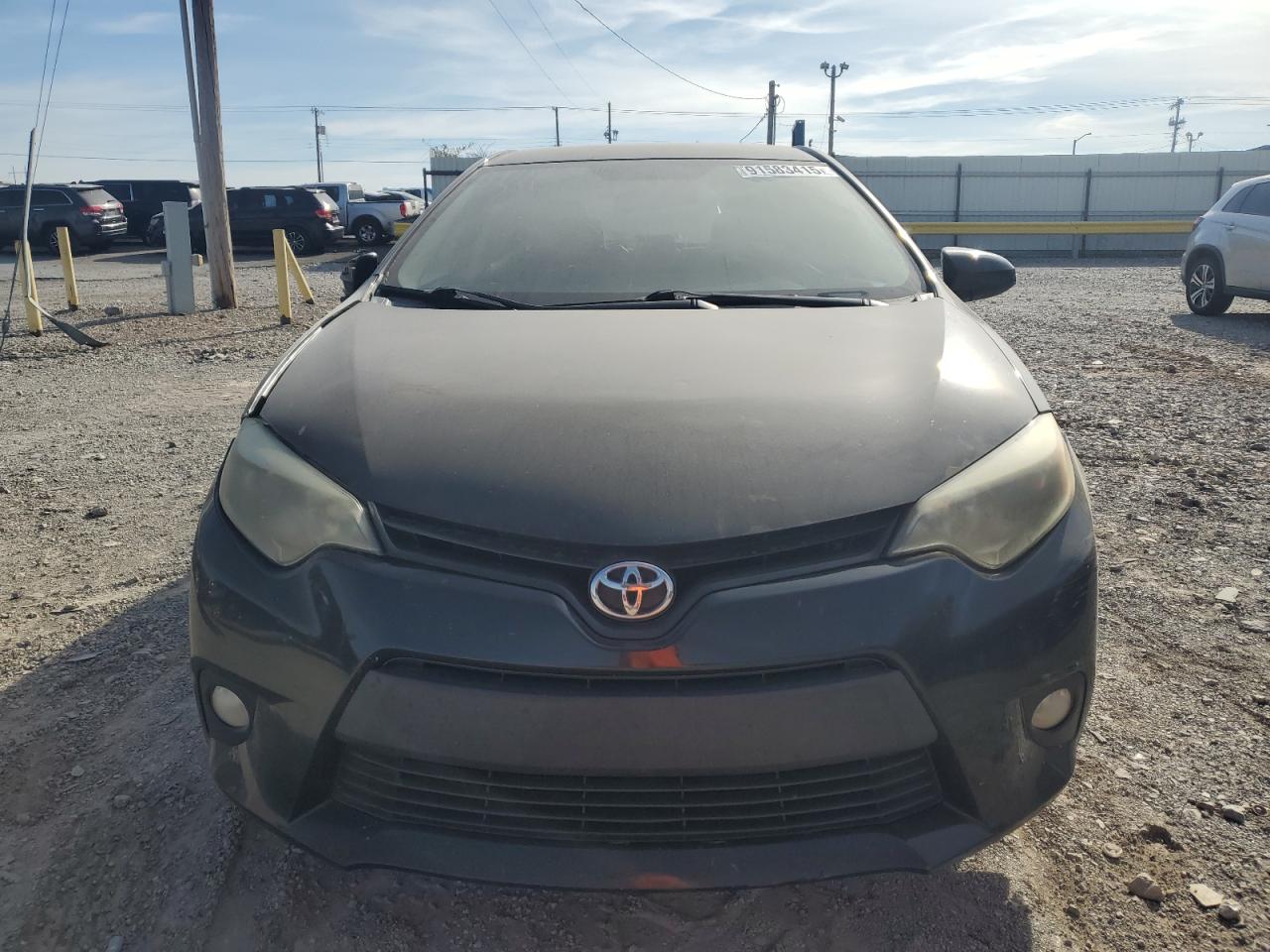 2014 Toyota Corolla L Серый vin: 5YFBURHEXEP112142