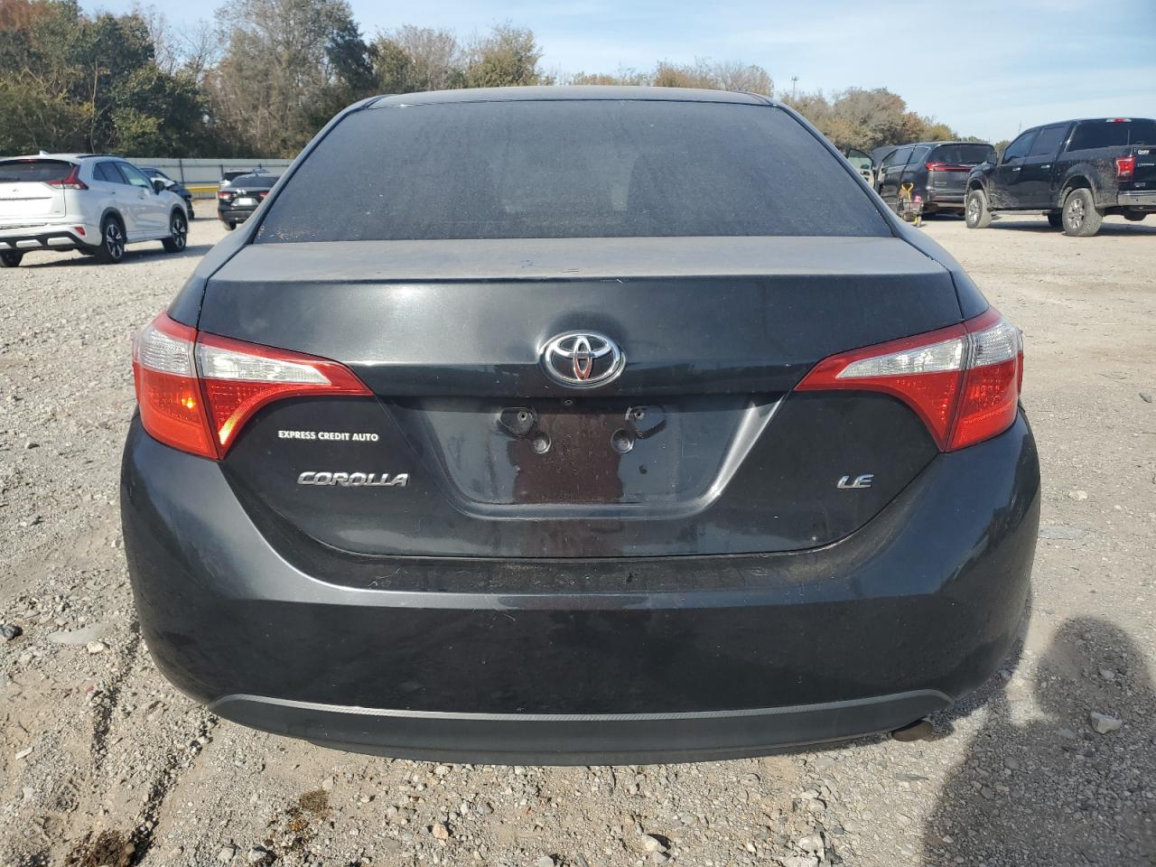 2014 Toyota Corolla L Серый vin: 5YFBURHEXEP112142
