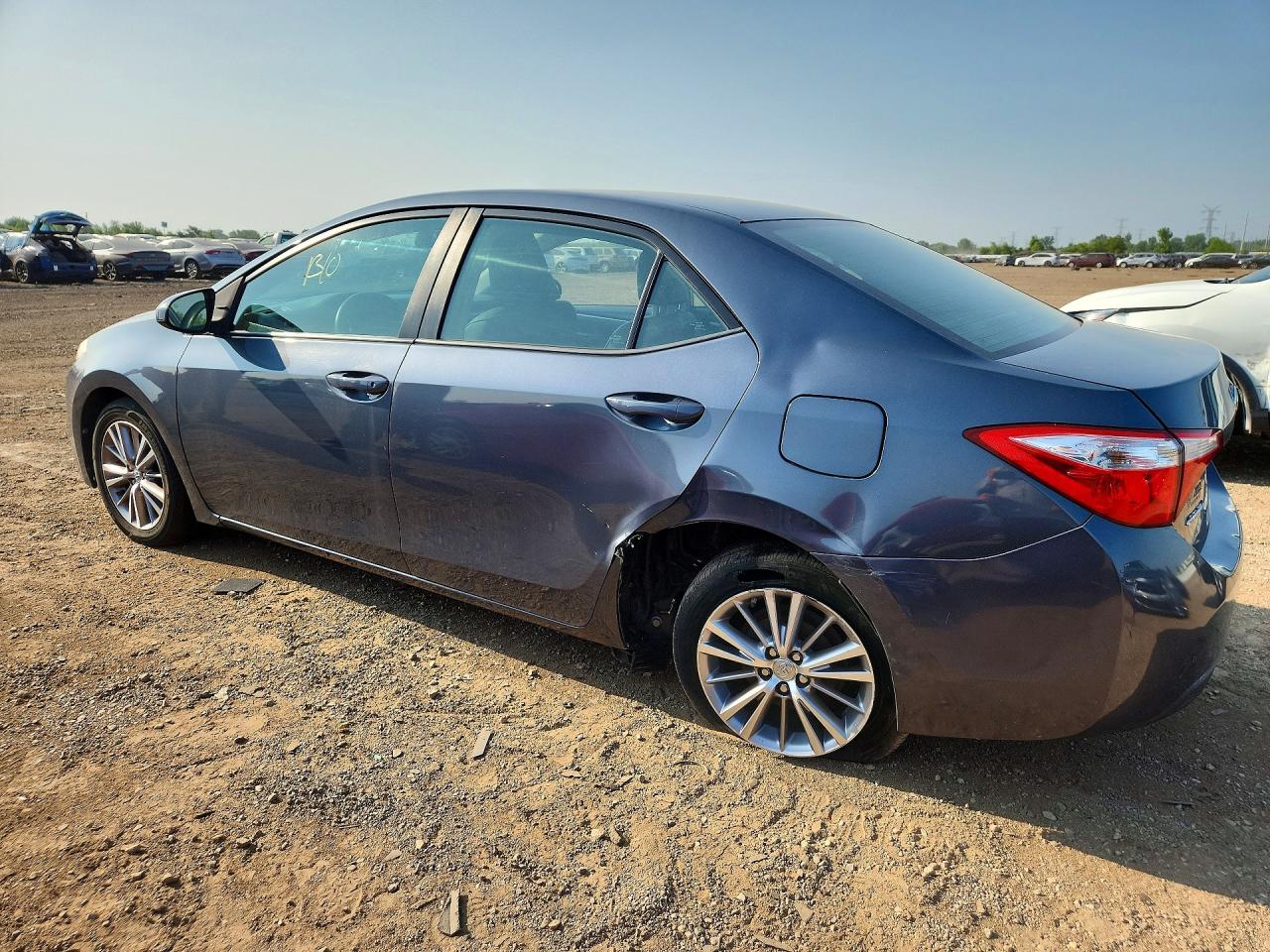 2014 Toyota Corolla Le Premium Charcoal vin: 5YFBURHEXEP112772