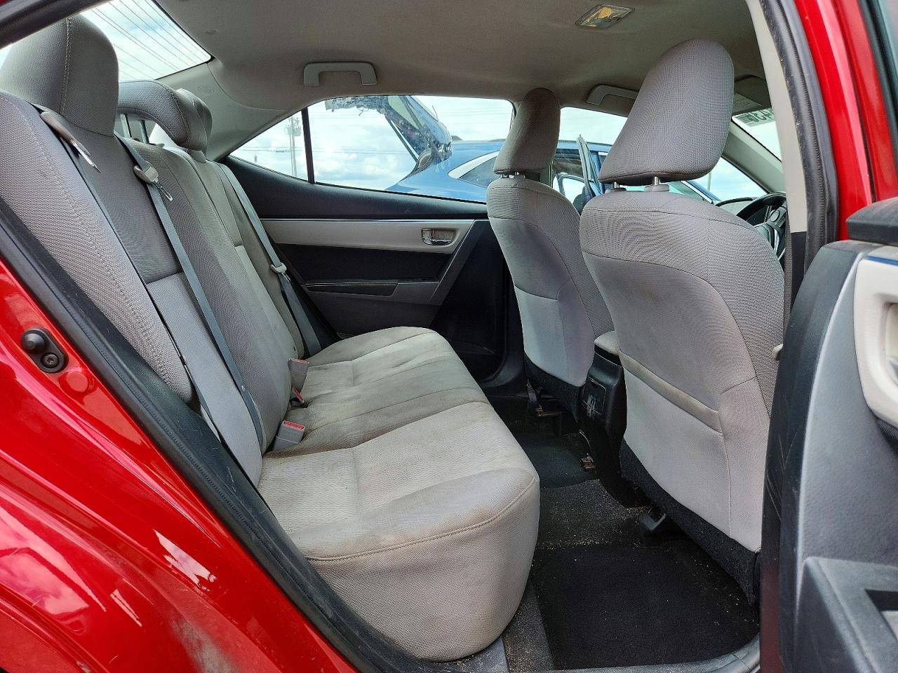 2014 Toyota Corolla Le Красный vin: 5YFBURHEXEP117602