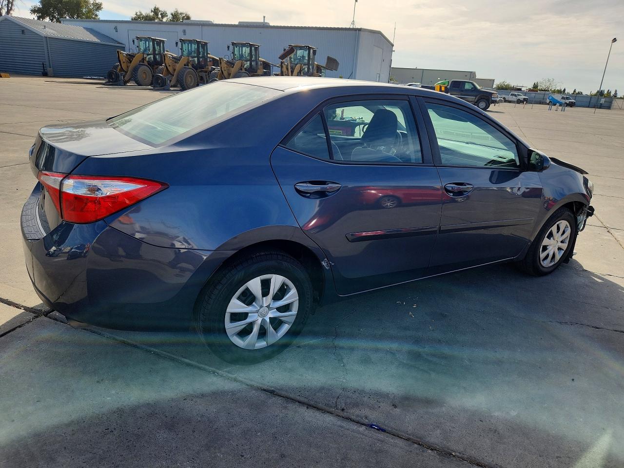 2014 Toyota Corolla L Серый vin: 5YFBURHEXEP123559