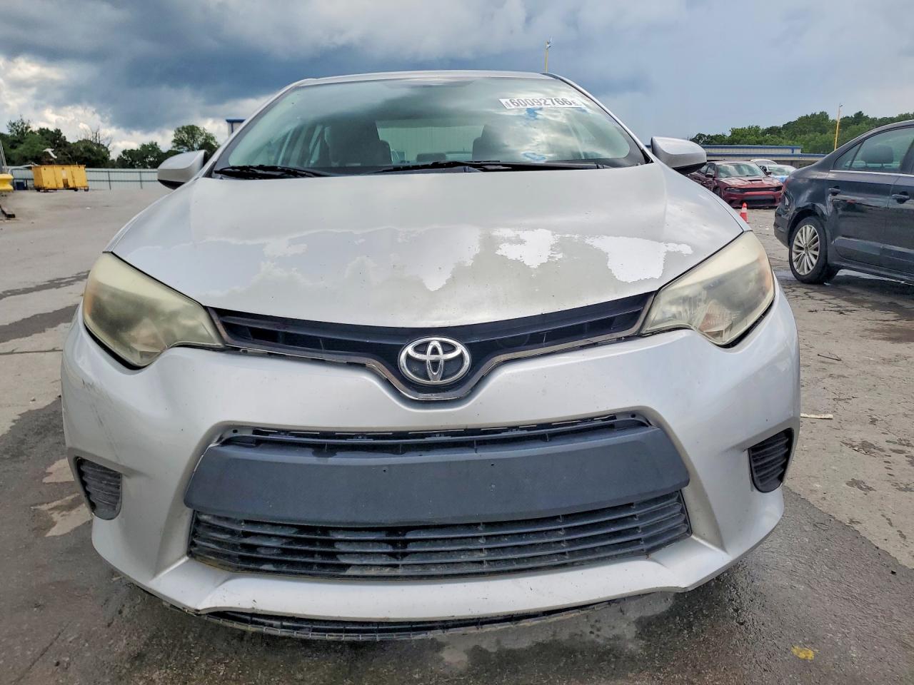 2014 Toyota Corolla L Silver vin: 5YFBURHEXEP134321