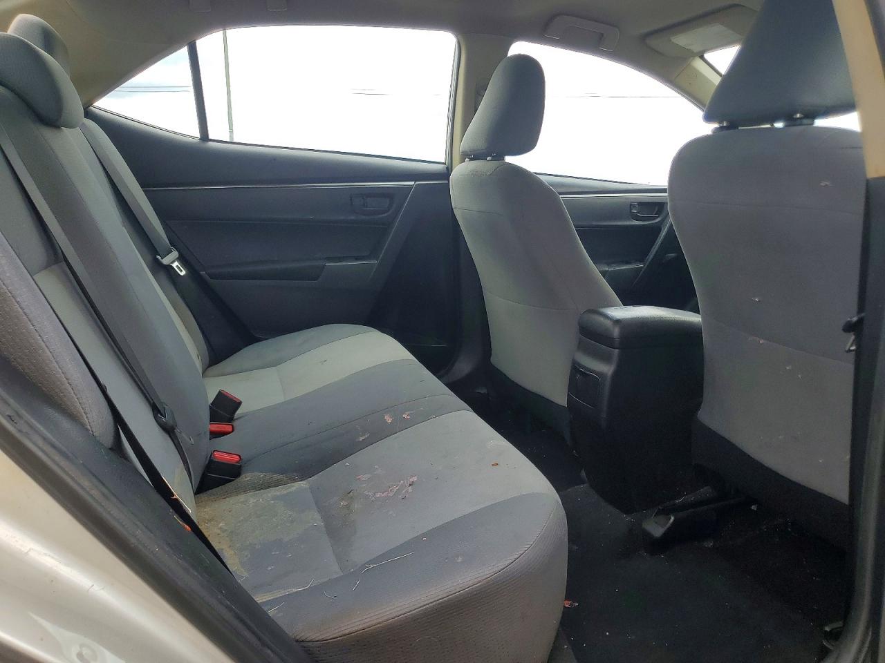 2014 Toyota Corolla L Silver vin: 5YFBURHEXEP134321