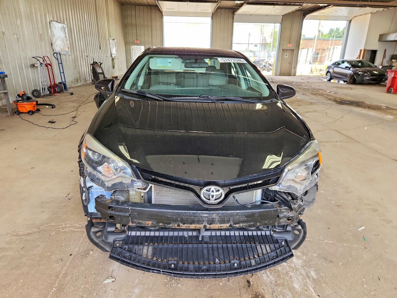 2014 Toyota Corolla Le Black vin: 5YFBURHEXEP146517