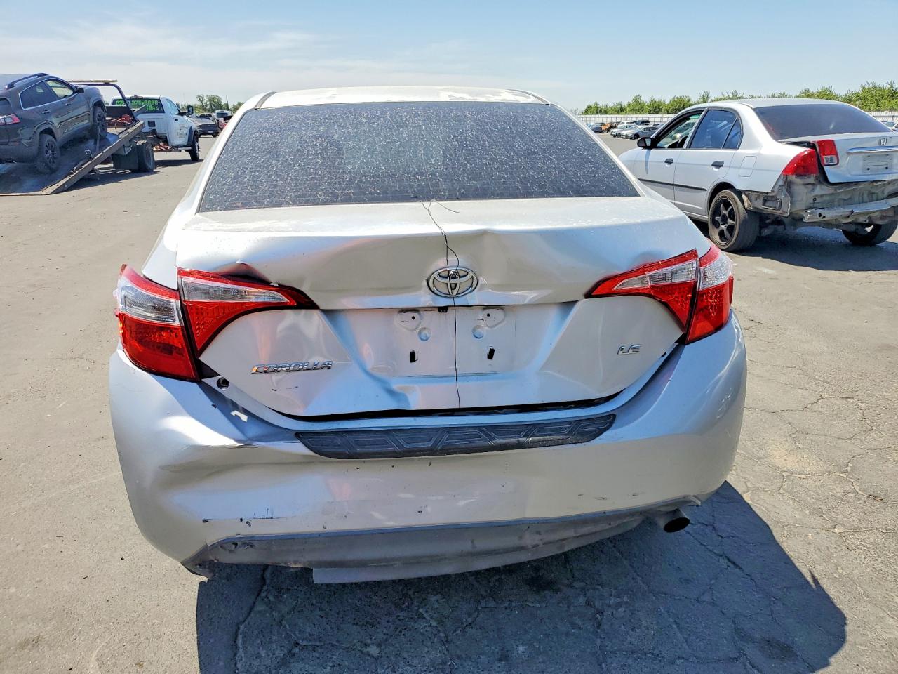 2014 Toyota Corolla Le Plus Silver vin: 5YFBURHEXEP151765
