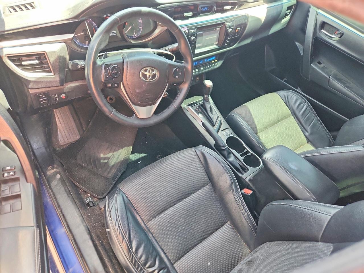 2014 Toyota Corolla S Plus Blue vin: 5YFBURHEXEP156724