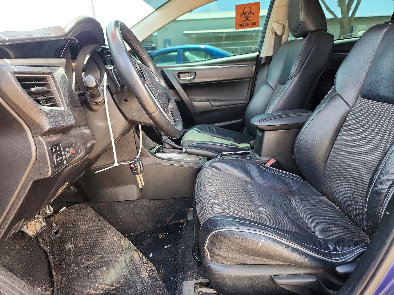 2014 Toyota Corolla S Plus Blue vin: 5YFBURHEXEP156724