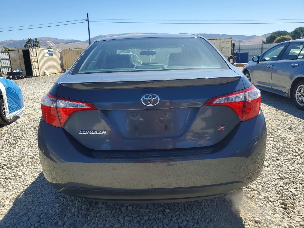 2014 Toyota Corolla S Plus Gray vin: 5YFBURHEXEP168758