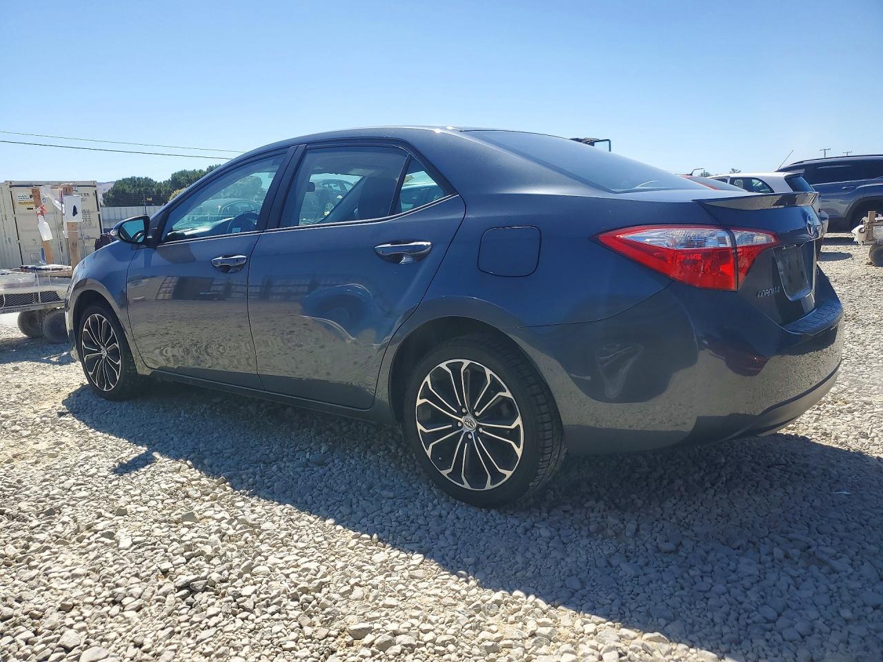 2014 Toyota Corolla S Plus Gray vin: 5YFBURHEXEP168758