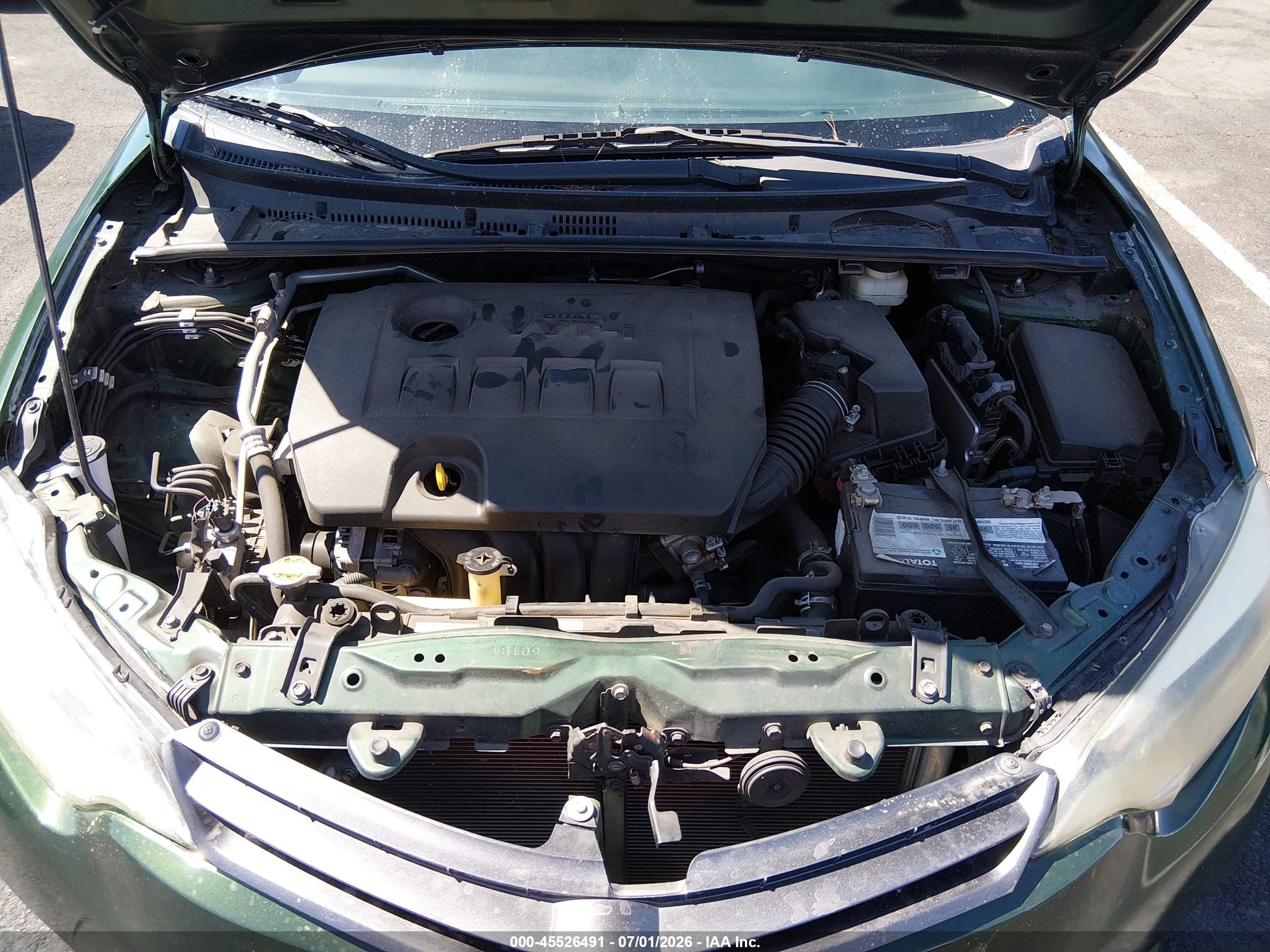 2015 Toyota Corolla Le Green vin: 5YFBURHEXFP193659