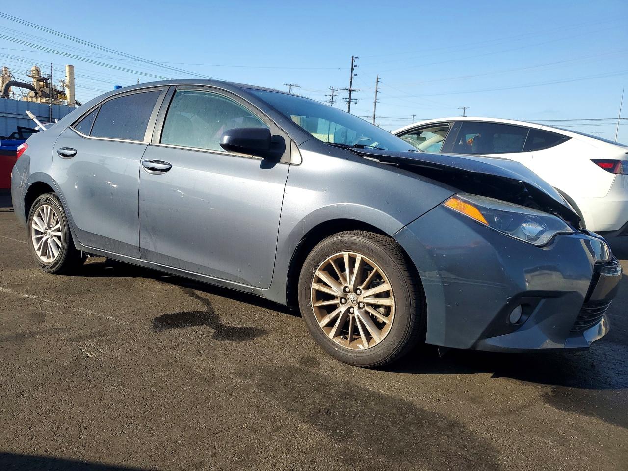 2015 Toyota Corolla Le Plus Серый vin: 5YFBURHEXFP194696