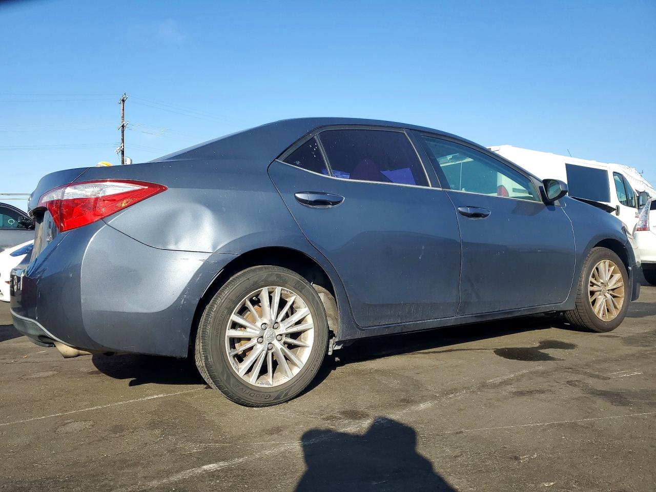 2015 Toyota Corolla Le Plus Серый vin: 5YFBURHEXFP194696