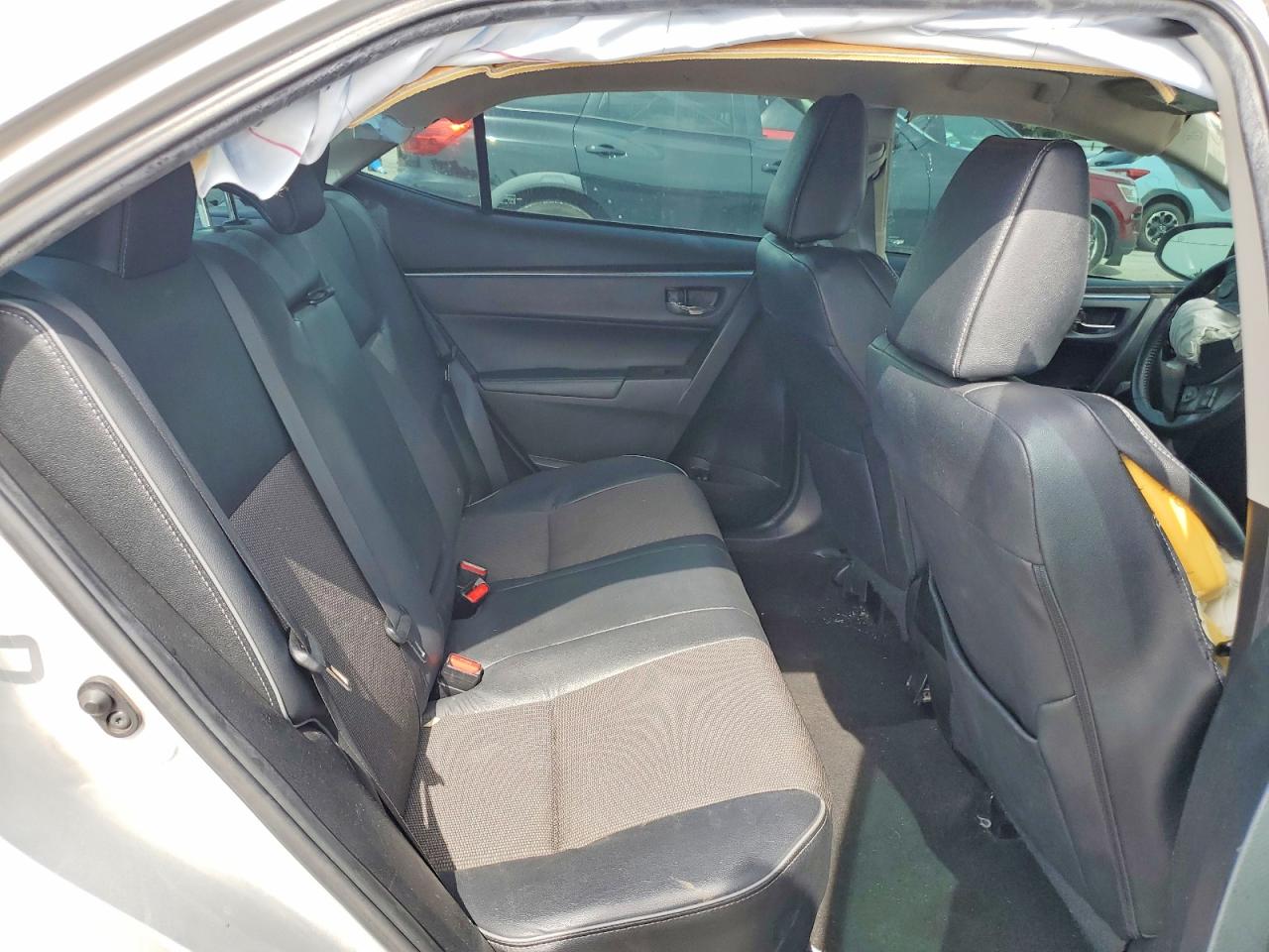 2015 Toyota Corolla S Silver vin: 5YFBURHEXFP215496