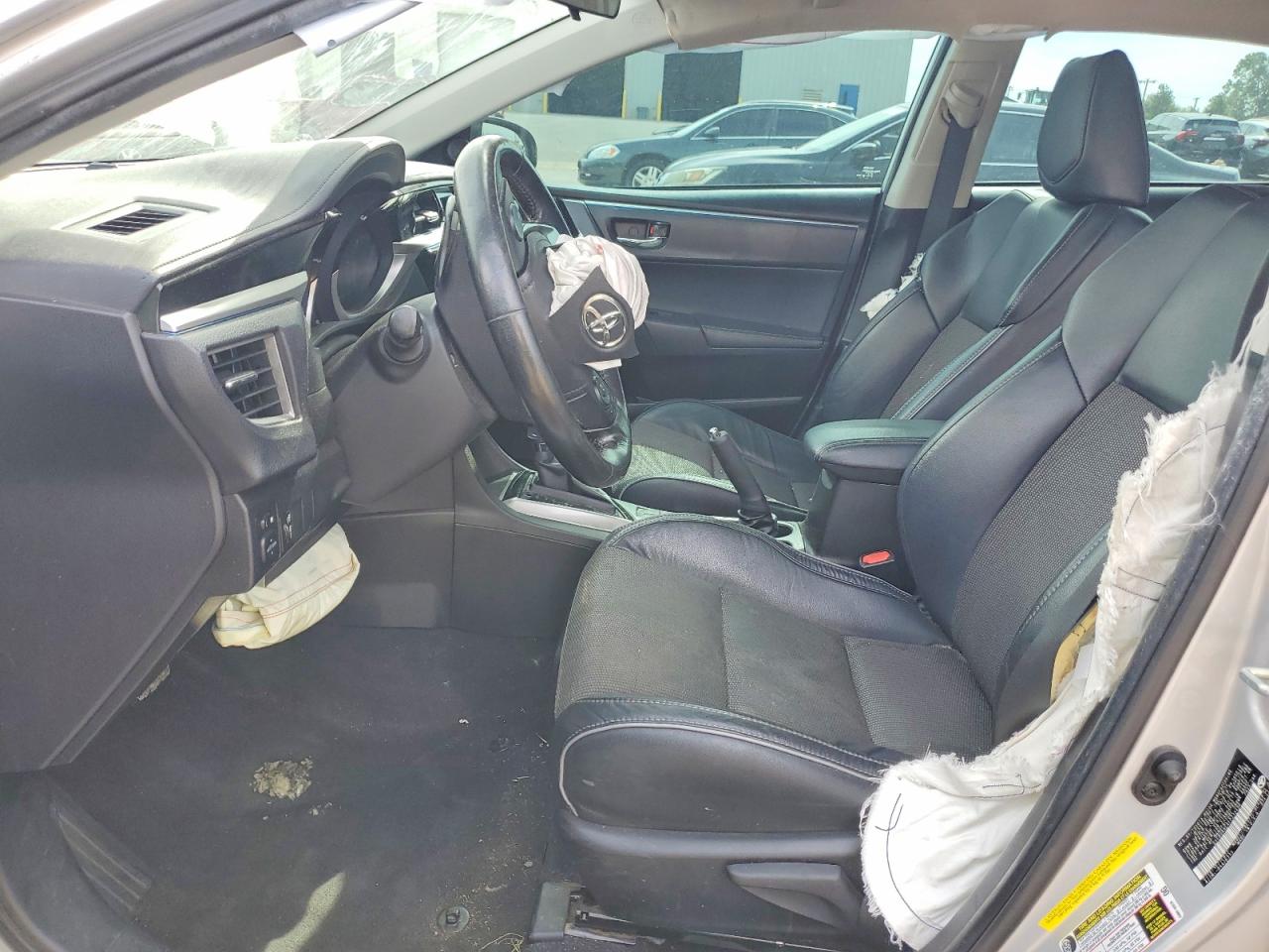 2015 Toyota Corolla S Silver vin: 5YFBURHEXFP215496