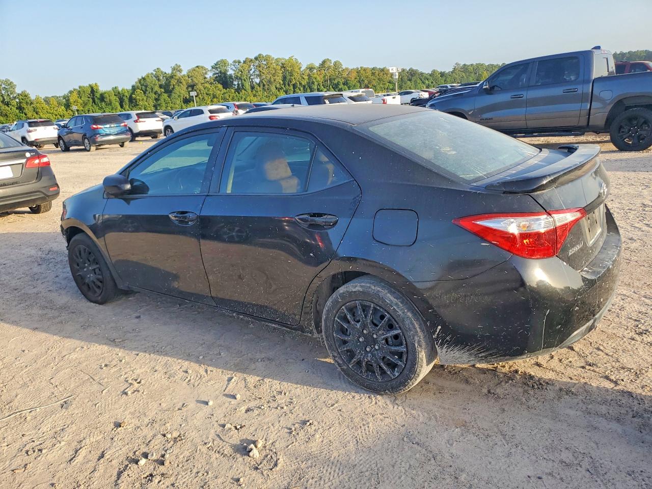 2015 Toyota Corolla Le Black vin: 5YFBURHEXFP227227