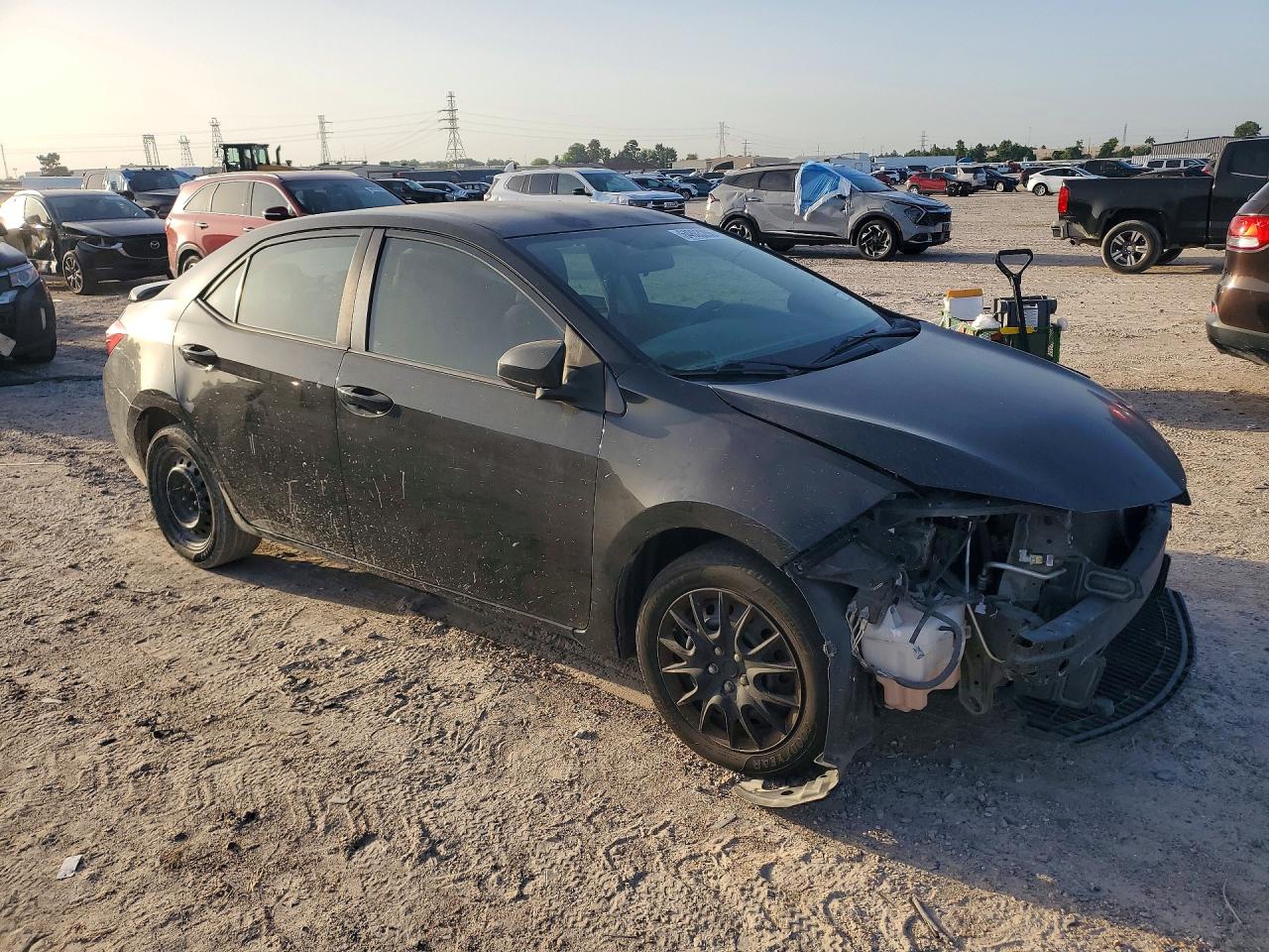2015 Toyota Corolla Le Black vin: 5YFBURHEXFP227227