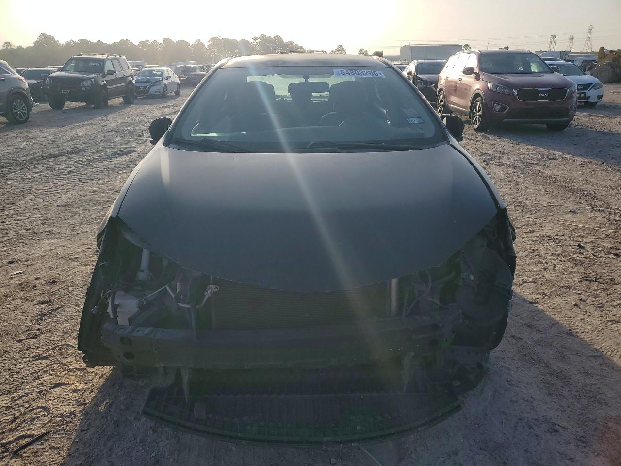 2015 Toyota Corolla Le Black vin: 5YFBURHEXFP227227