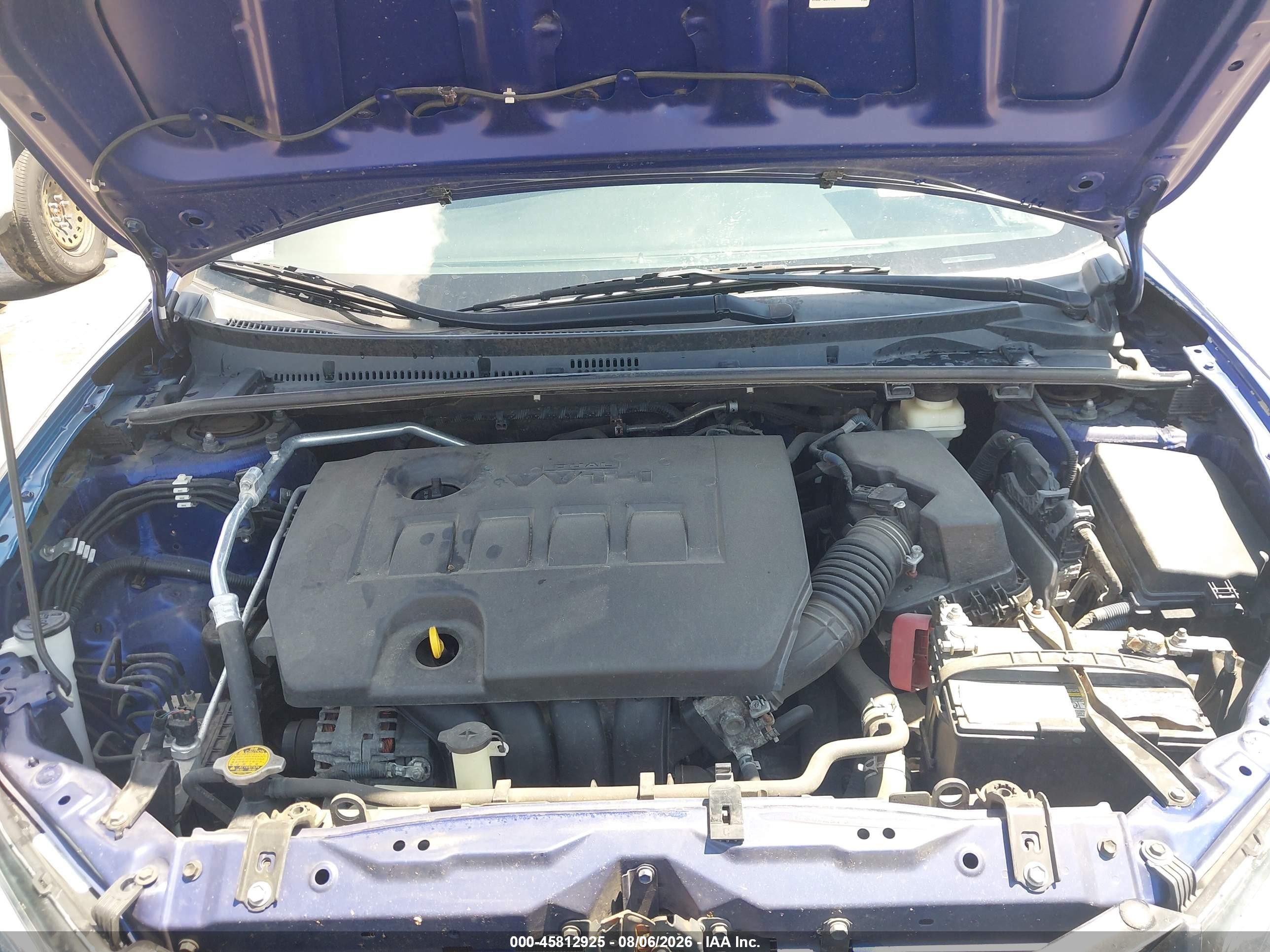 2015 Toyota Corolla S Plus Blue vin: 5YFBURHEXFP239216