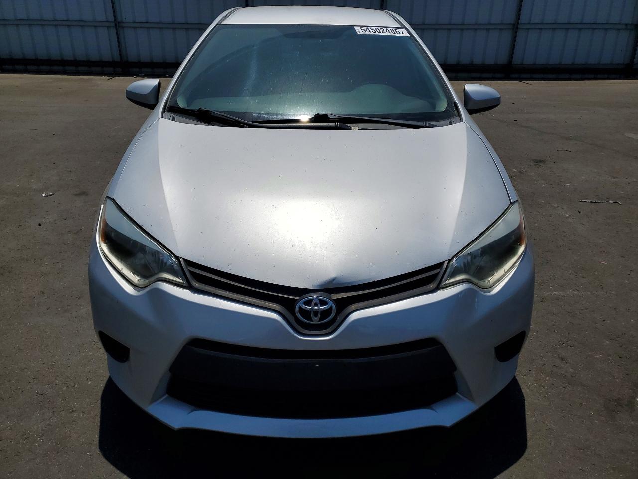 2015 Toyota Corolla Le Silver vin: 5YFBURHEXFP246733