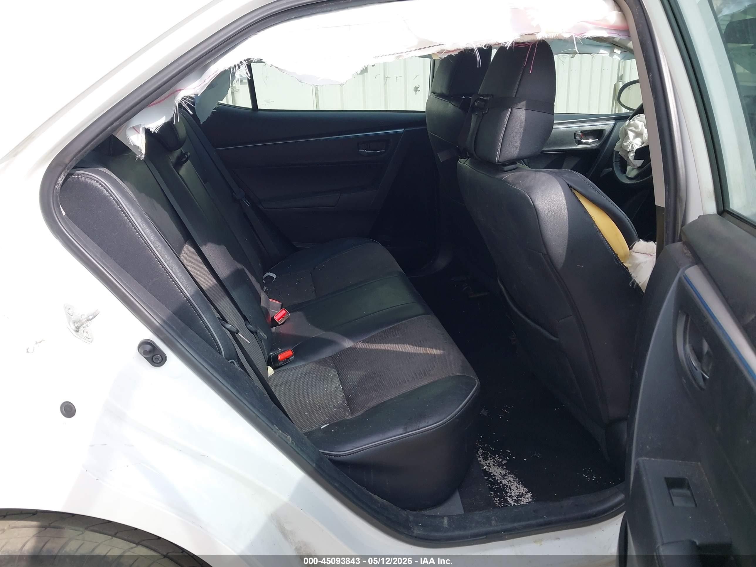 2015 Toyota Corolla S Plus Белый vin: 5YFBURHEXFP257554