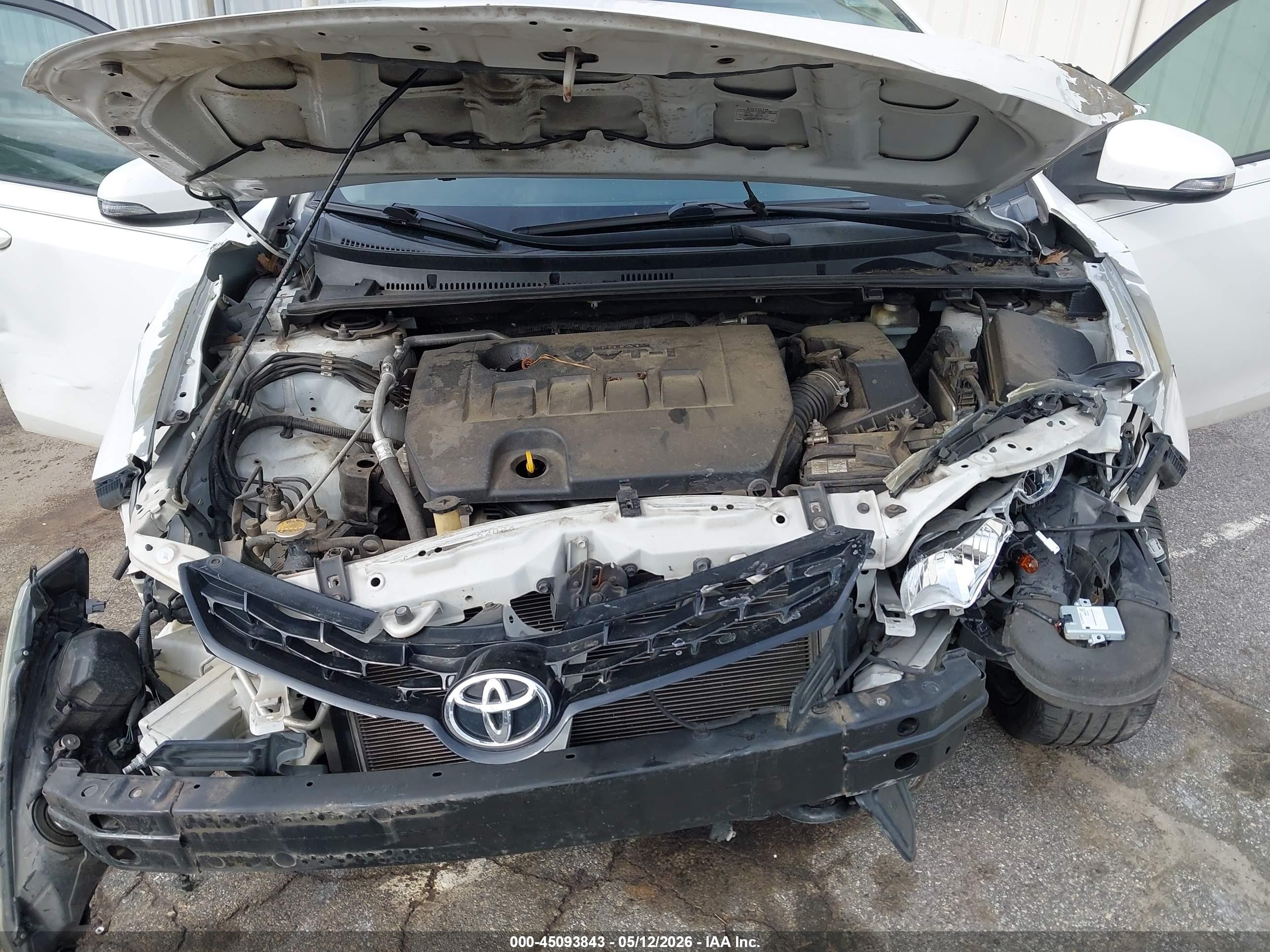 2015 Toyota Corolla S Plus Белый vin: 5YFBURHEXFP257554