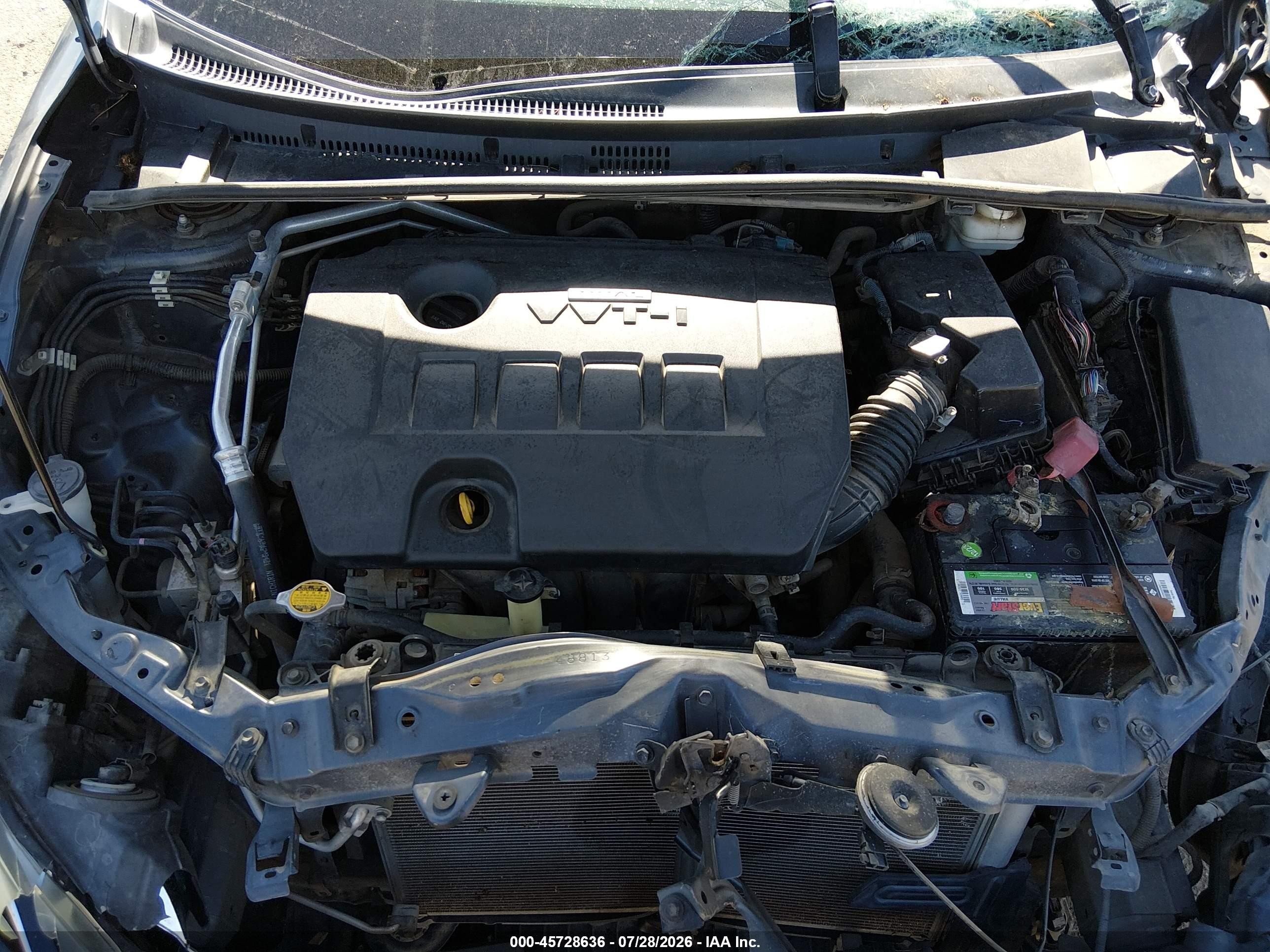 2015 Toyota Corolla S Plus Gray vin: 5YFBURHEXFP274337