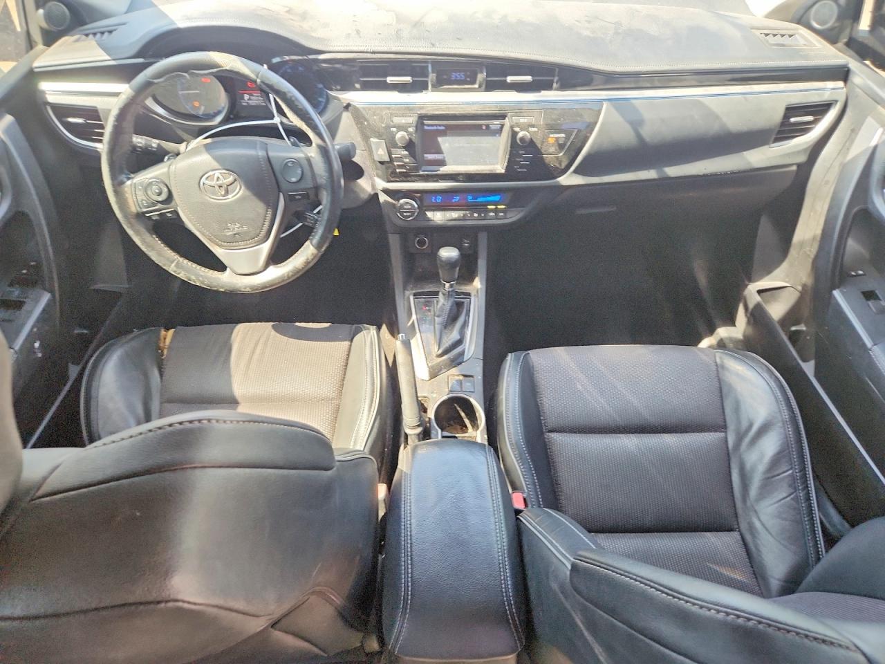 2015 Toyota Corolla S Plus Blue vin: 5YFBURHEXFP276928