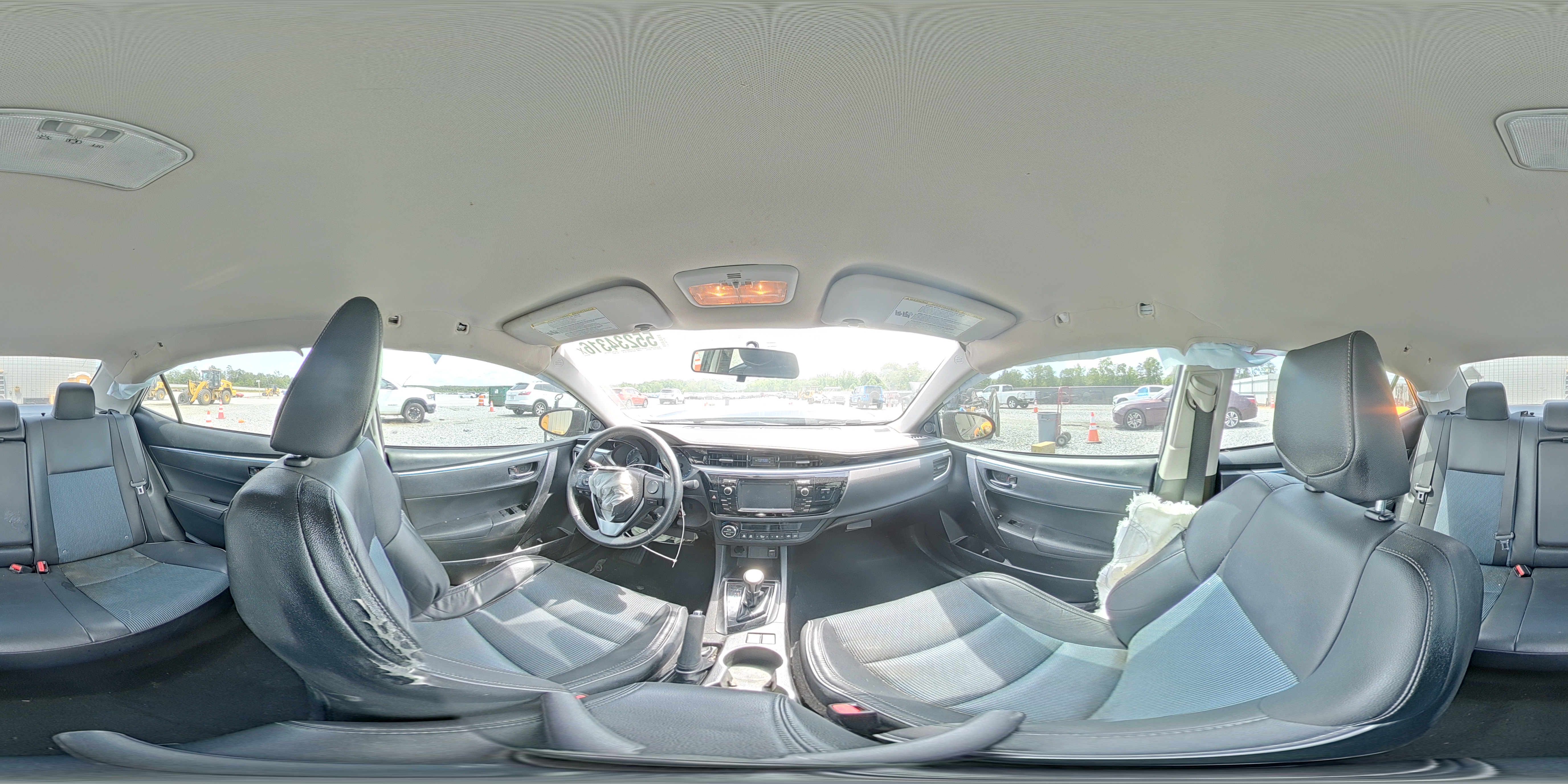 2015 Toyota Corolla S Plus Charcoal vin: 5YFBURHEXFP281871