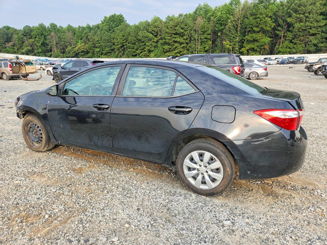 2015 Toyota Corolla Le Black vin: 5YFBURHEXFP318689