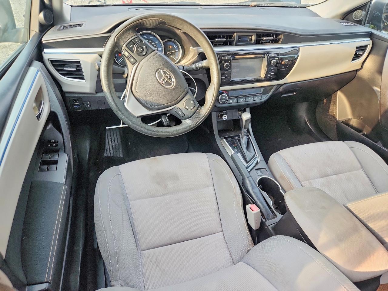 2015 Toyota Corolla Le Black vin: 5YFBURHEXFP318689