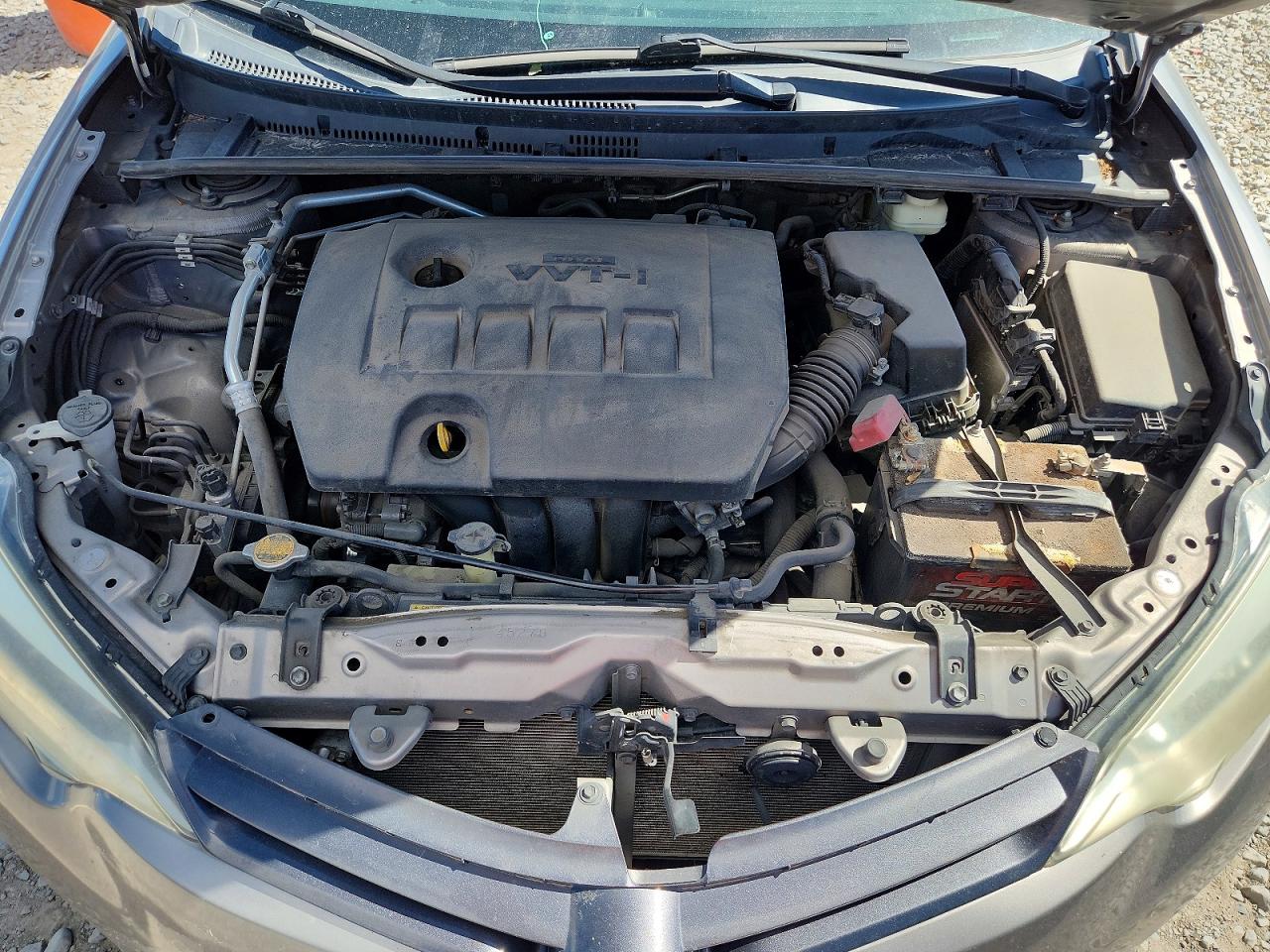 2015 Toyota Corolla Le Gray vin: 5YFBURHEXFP320796