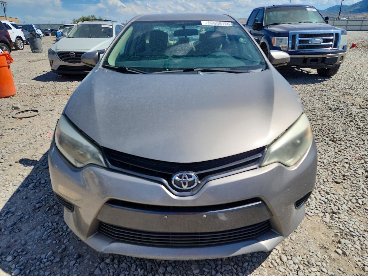 2015 Toyota Corolla Le Gray vin: 5YFBURHEXFP320796