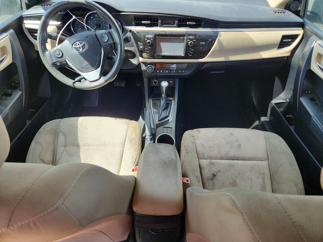 2015 Toyota Corolla Le Gray vin: 5YFBURHEXFP320796