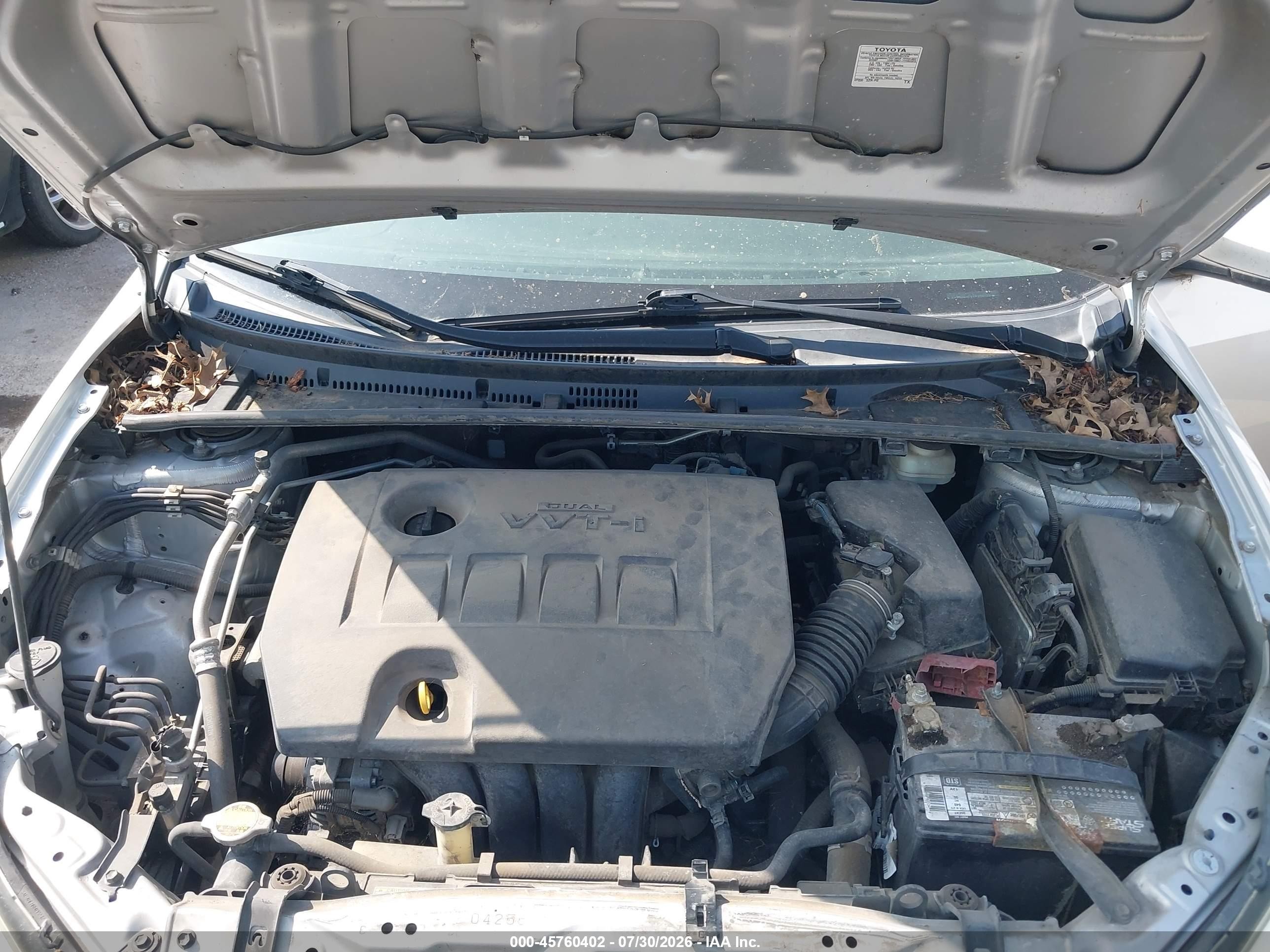 2015 Toyota Corolla Le Silver vin: 5YFBURHEXFP329773