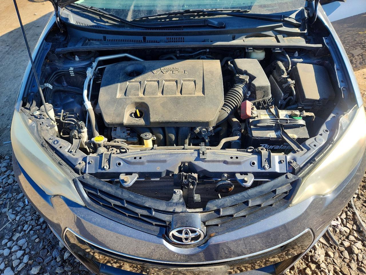2015 Toyota Corolla S Plus Gray vin: 5YFBURHEXFP332947