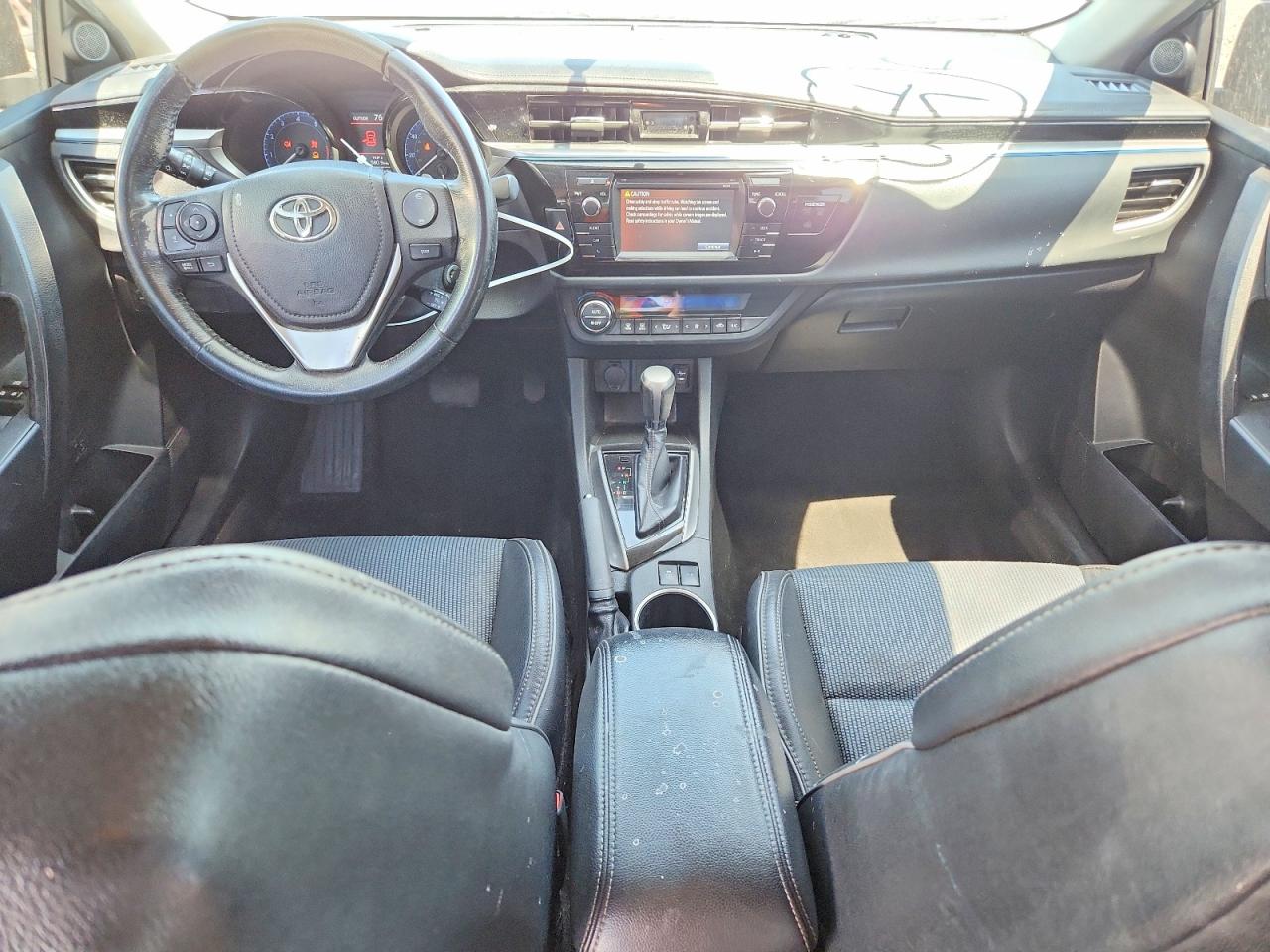 2015 Toyota Corolla S Plus Gray vin: 5YFBURHEXFP332947