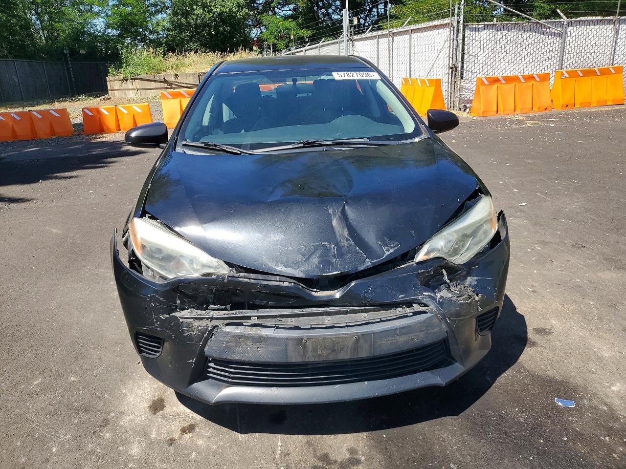 2015 Toyota Corolla L Black vin: 5YFBURHEXFP336271