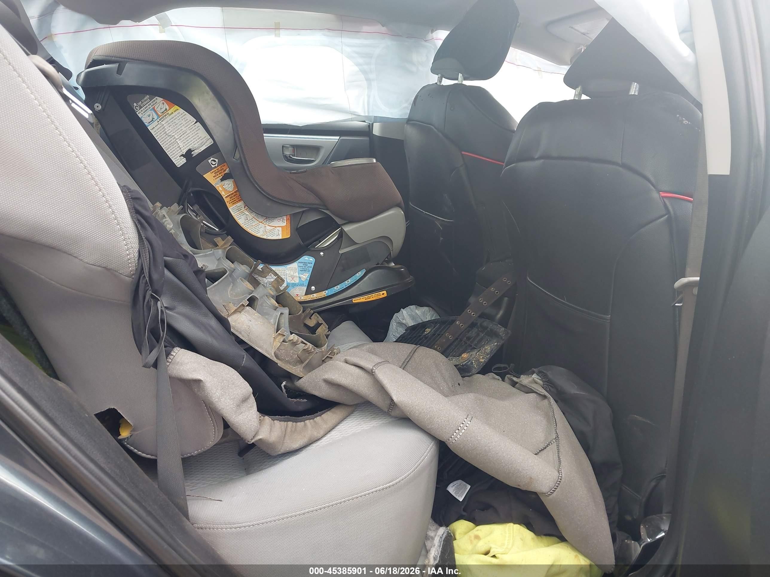 2015 Toyota Corolla Le Blue vin: 5YFBURHEXFP341129