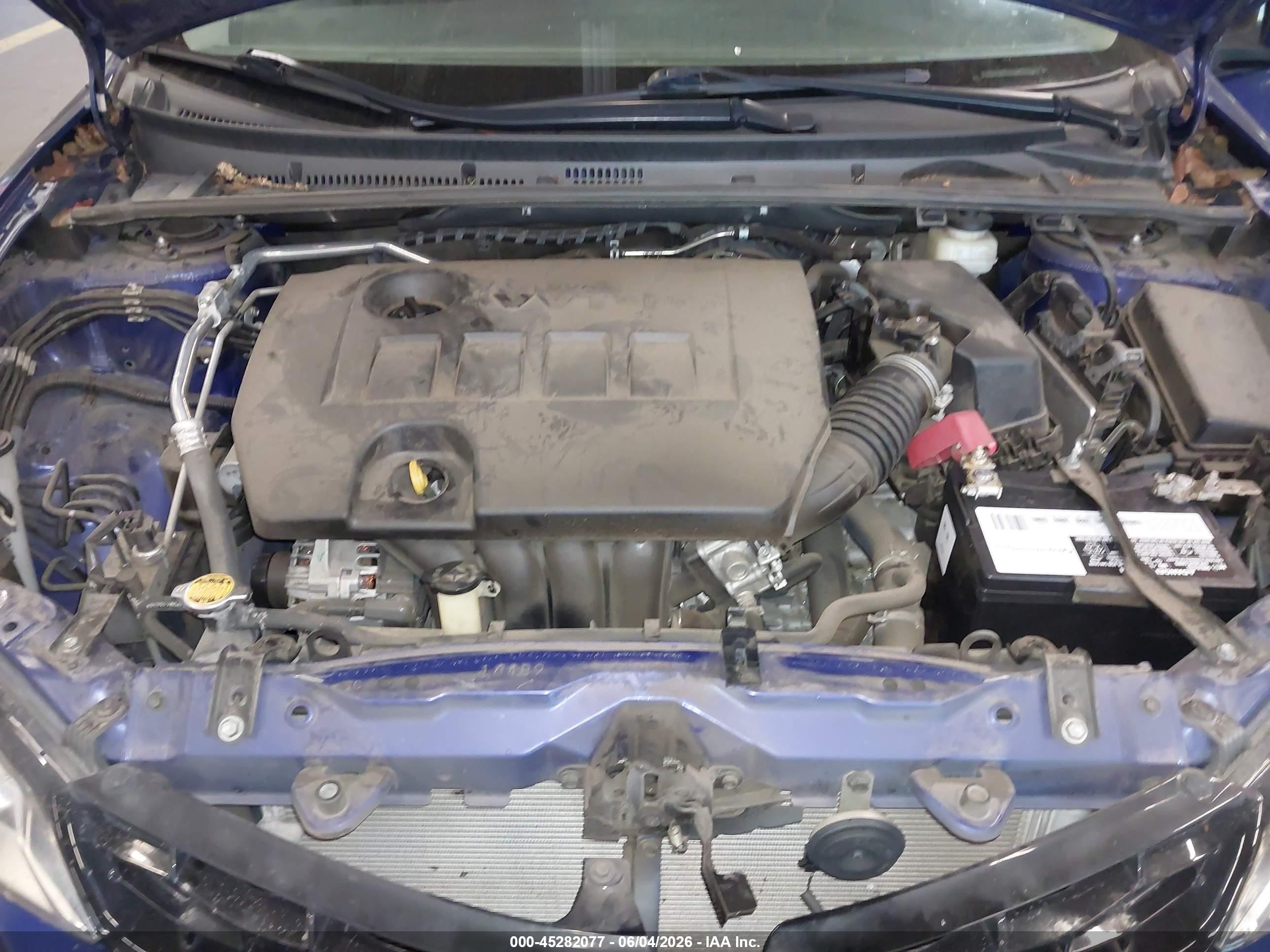 2015 Toyota Corolla S Plus Blue vin: 5YFBURHEXFP342006