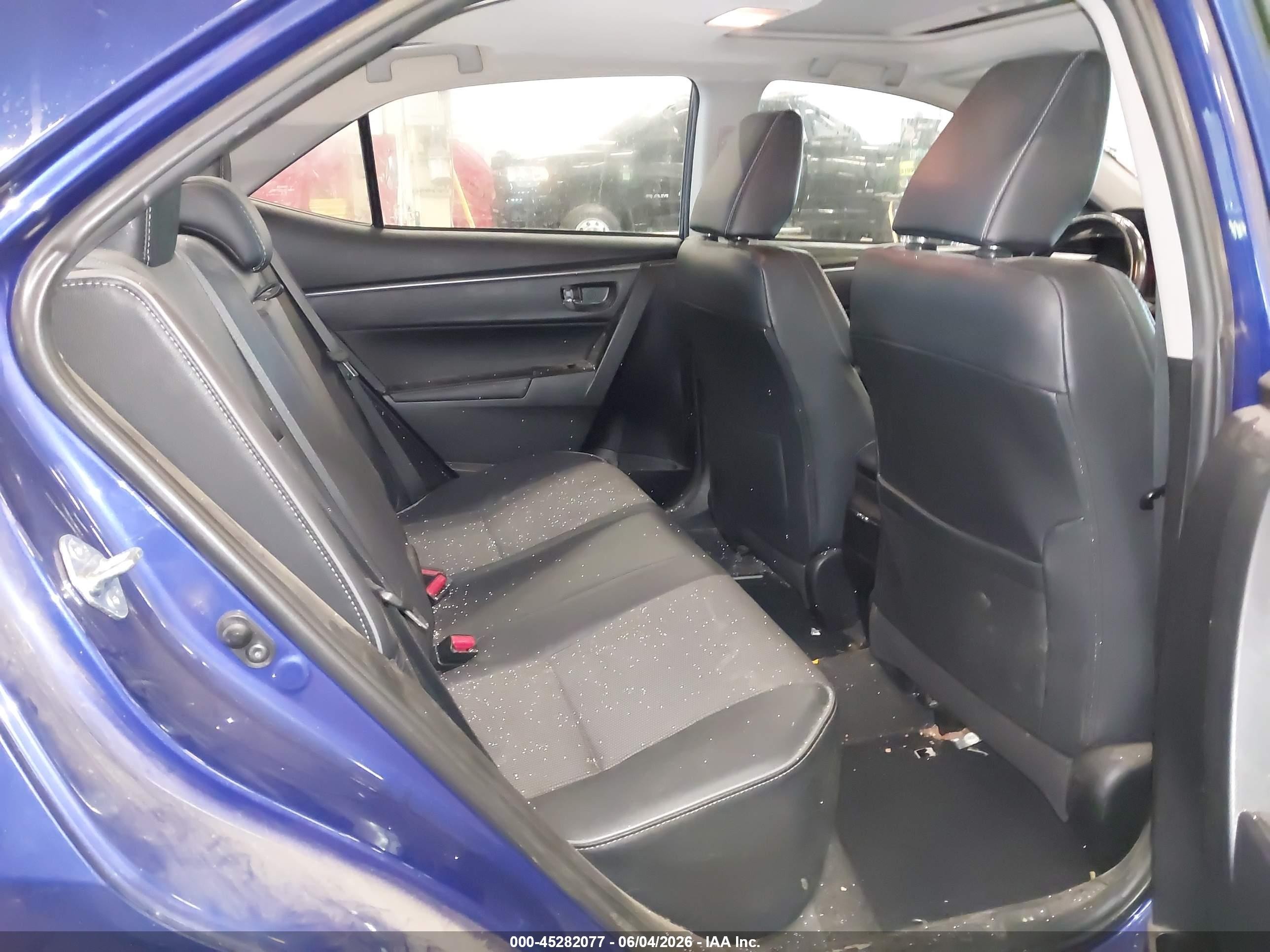 2015 Toyota Corolla S Plus Blue vin: 5YFBURHEXFP342006
