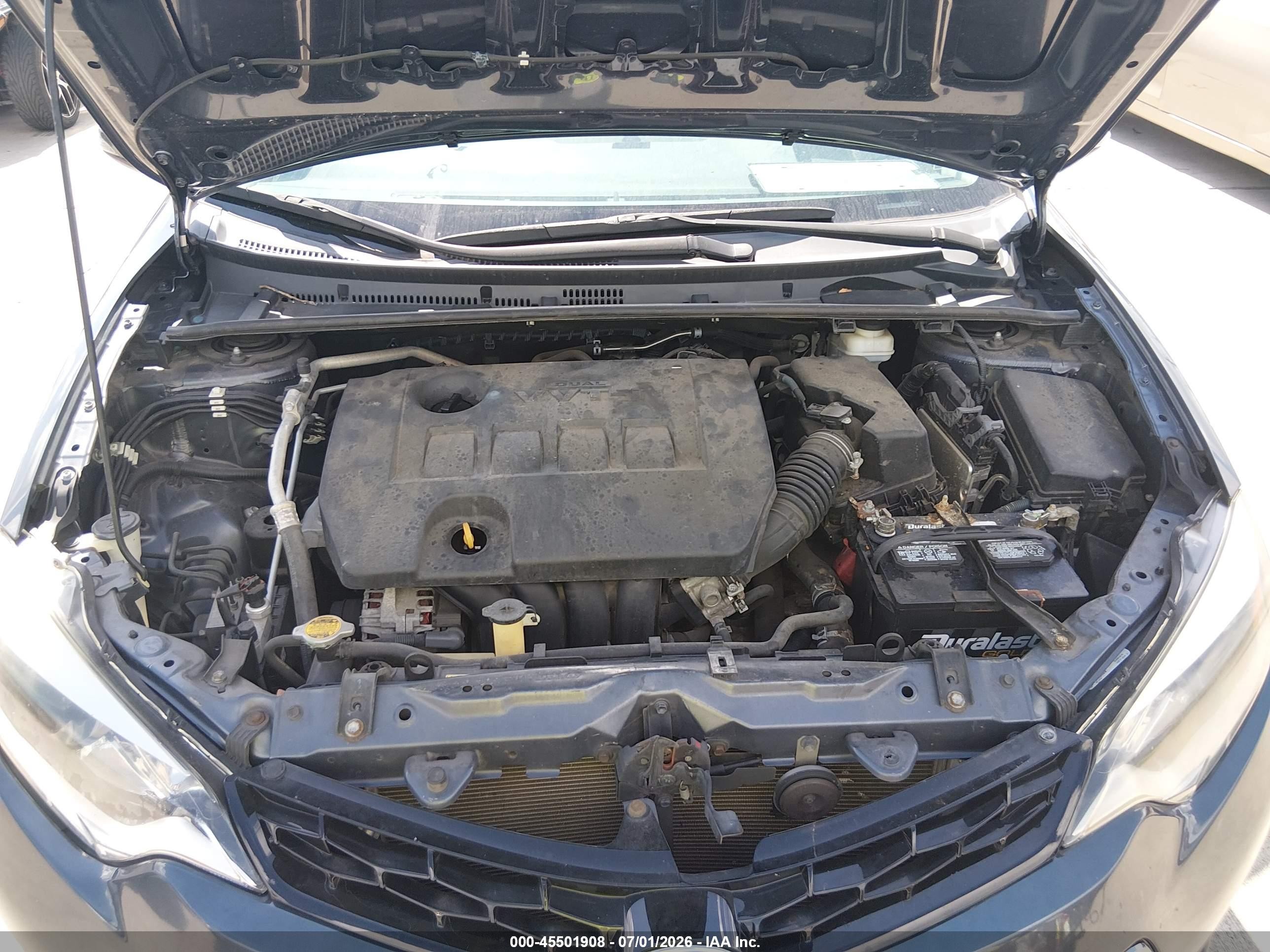 2015 Toyota Corolla S Plus Gray vin: 5YFBURHEXFP350686