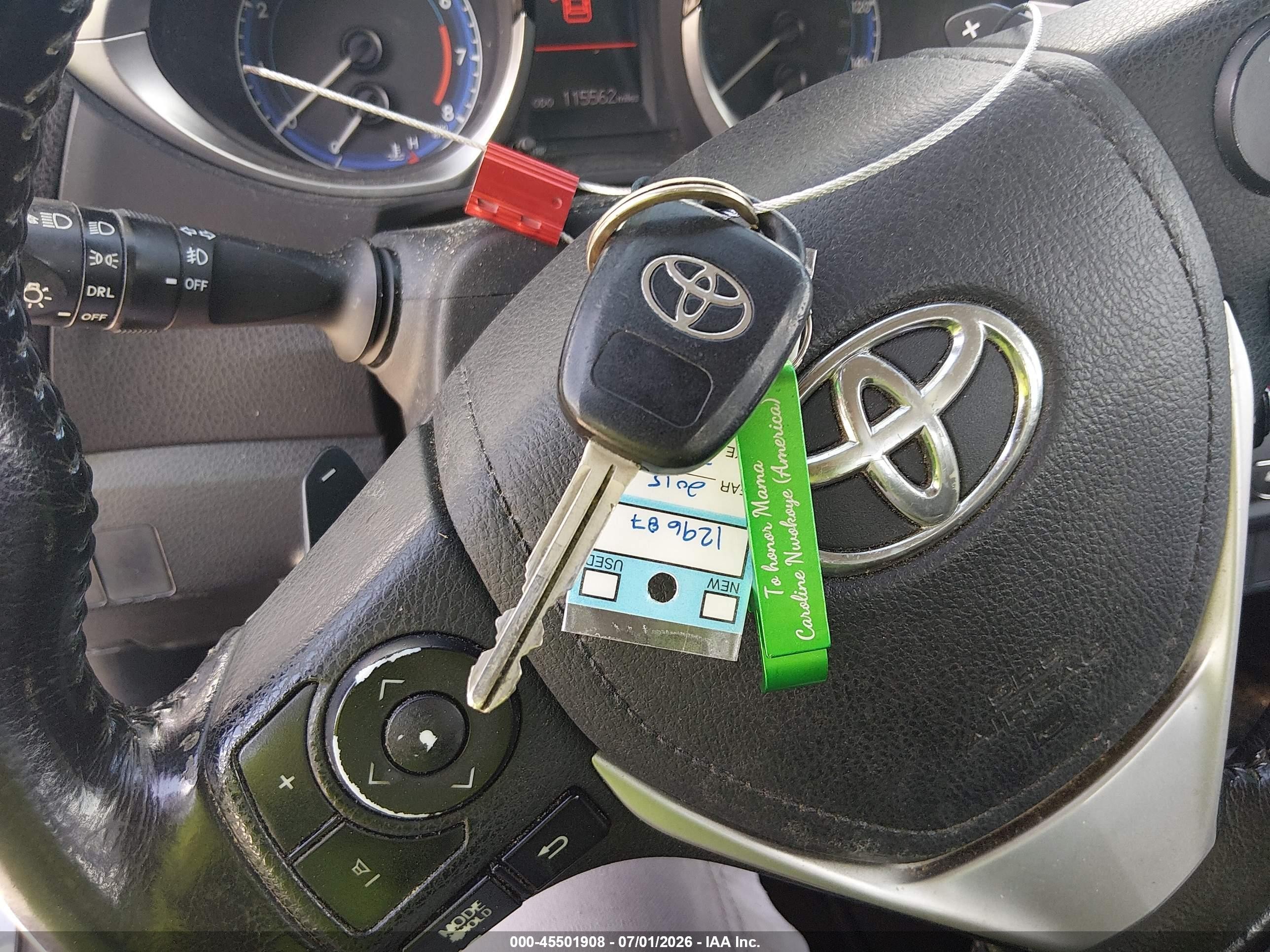 2015 Toyota Corolla S Plus Gray vin: 5YFBURHEXFP350686