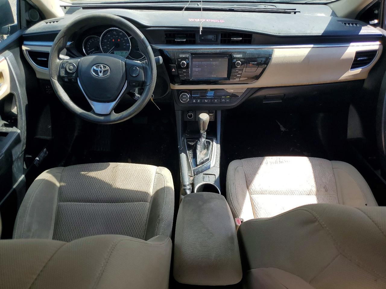 2015 Toyota Corolla Le Gray vin: 5YFBURHEXFP357458