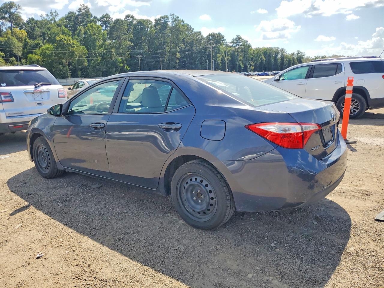 2015 Toyota Corolla Le Gray vin: 5YFBURHEXFP357458