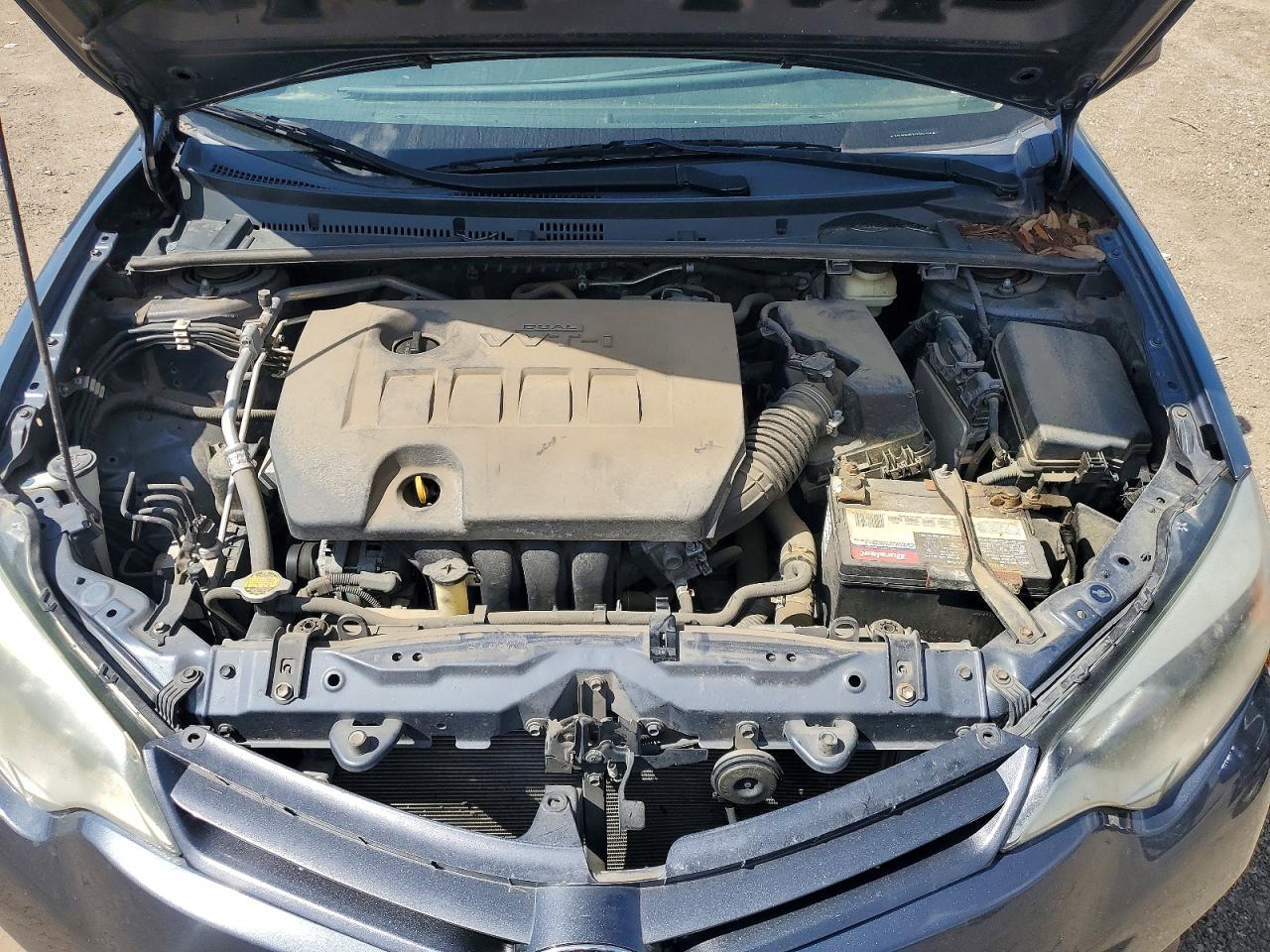 2015 Toyota Corolla Le Gray vin: 5YFBURHEXFP357458