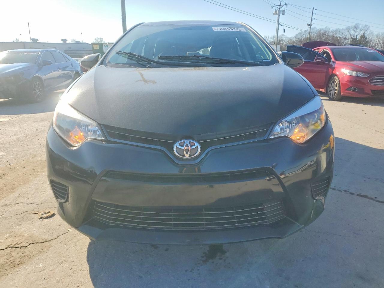 2016 Toyota Corolla Le Black vin: 5YFBURHEXGP480811