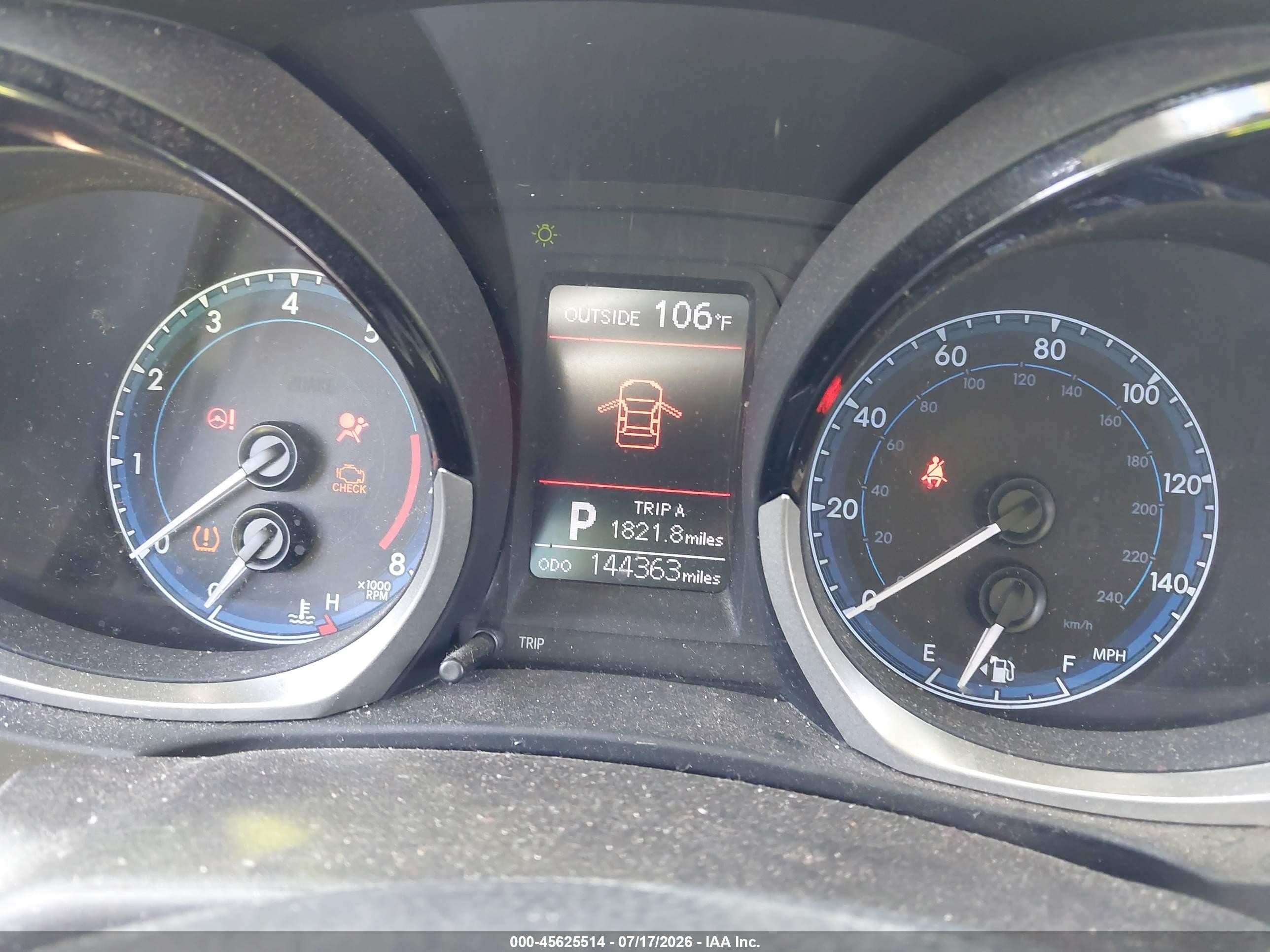 2016 Toyota Corolla S Plus Black vin: 5YFBURHEXGP490478