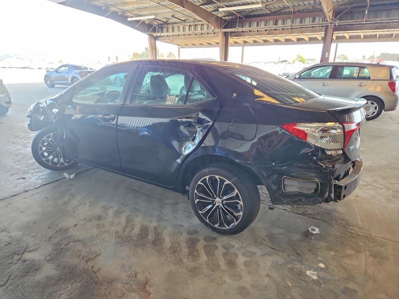 2016 Toyota Corolla S Plus Black vin: 5YFBURHEXGP503102